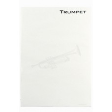 Note Pad Trumpet